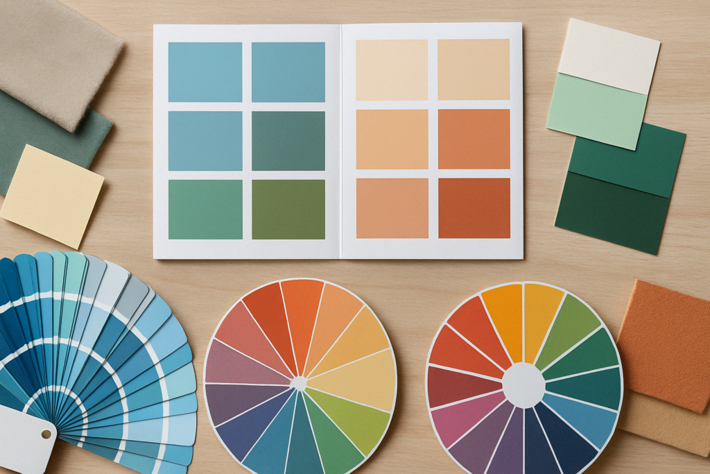 Wie man eine Farbpalette für das Interieur auswählt